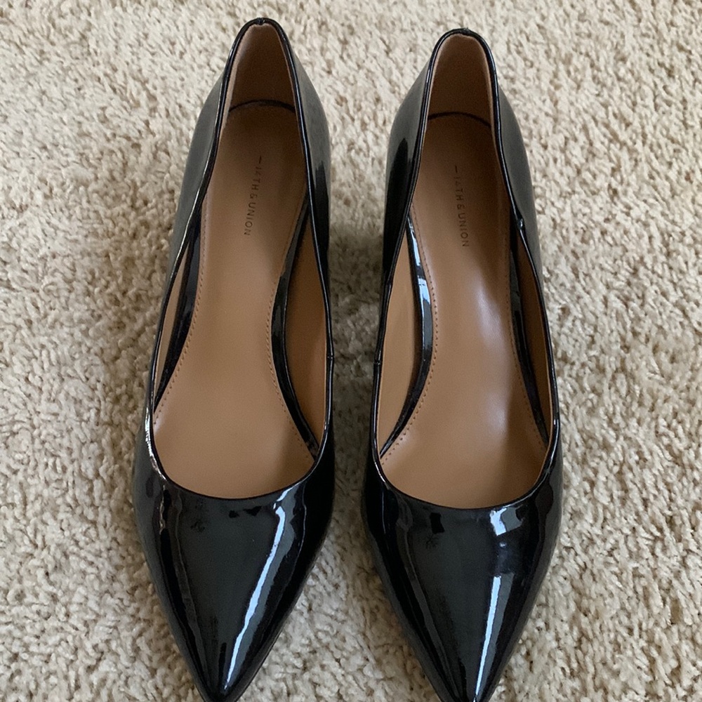 14Th & Union NWOB! Black Patent Leather Pointed Toe size 8